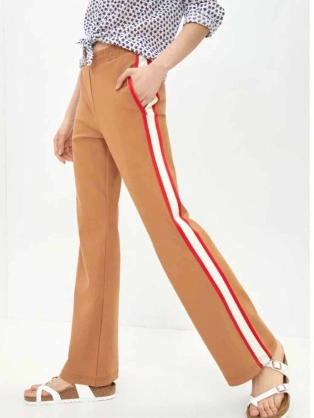NEW ANTHROPOLOGIE MAEVE Martine Ponte Track Pants